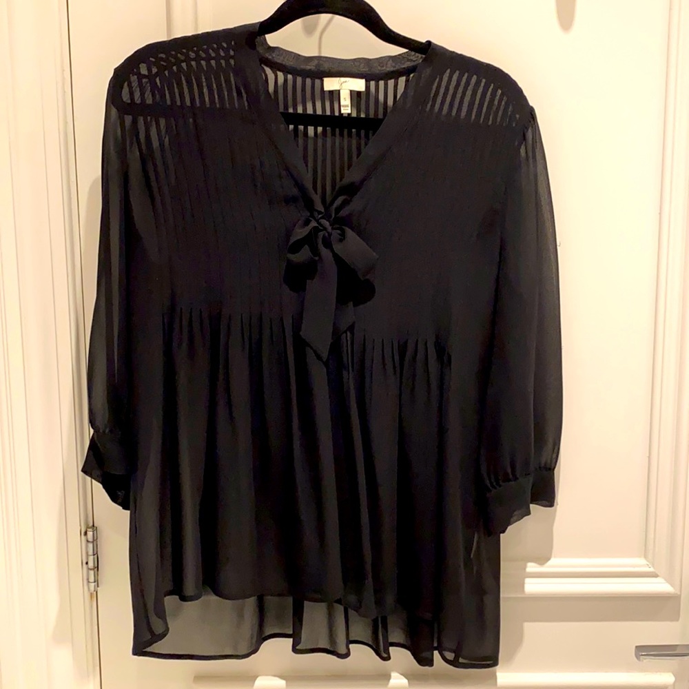 Joie black blouse